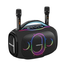 Портативна колонка Bluetooth Hopestar PARTYBOX ULTRA з 2-ма мікрофонами 550W Black
